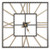 Ashley Thames Black Gold Finish Wall Clock