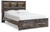 Ashley Drystan Multi Queen Bookcase Bed with 2 Storage Drawers