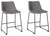 Ashley Centiar Brown Counter Height Bar Stool (Set of 2)