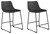 Ashley Centiar Brown Counter Height Bar Stool (Set of 2)