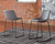 Ashley Centiar Brown Counter Height Bar Stool (Set of 2)