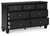 Ashley Lanolee Black Dresser