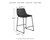 Ashley Centiar White Counter Height Bar Stool (Set of 2)