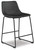 Ashley Centiar Gray Counter Height Bar Stool (Set of 2)