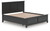 Ashley Lanolee Black California King Panel Storage Bed