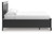 Ashley Lanolee Black California King Panel Storage Bed