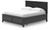 Ashley Lanolee Black California King Panel Storage Bed