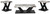 Ashley Cendill Dark Brown White Black Table (Set of 3)