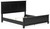 Ashley Lanolee Black California King Panel Bed