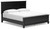 Ashley Lanolee Black California King Panel Bed