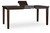Ashley Haddigan Dark Brown Counter Height Dining Extension Table