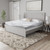 Ashley 12 Inch Memory Foam White California King Mattress