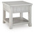 Ashley Robbinsdale Antique White End Table