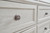 Ashley Robbinsdale Antique White Dresser and Mirror