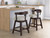 Ashley Haddigan Dark Brown Counter Height Barstool (Set of 2)