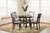 Ashley Langwest Brown Dining Table and 4 Chairs (Set of 5)