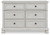 Ashley Robbinsdale Antique White Dresser