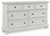 Ashley Robbinsdale Antique White Dresser B742-31
