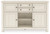 Ashley Robbinsdale Antique White Dining Server