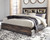 Ashley Drystan Multi King Bookcase Bed with 2 Storage Drawers