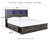 Ashley Drystan Multi King Bookcase Bed with 2 Storage Drawers