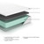 Ashley 10 Inch Chime Memory Foam White King Mattress in a Box