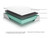 Ashley 10 Inch Chime Memory Foam White King Mattress in a Box