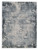 Ashley Langrich Blue Gray Cream 5'3" x 7'3" Rug