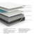 Ashley 12 Inch Pocketed Hybrid White Full Mattress