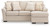 Benchcraft Lango Jute Sofa Chaise