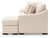 Benchcraft Lango Jute Queen Sofa Chaise Sleeper