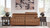 Ashley Temmpton Chocolate 2-Piece Power Reclining Sectional Loveseat