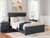 Ashley Landocken Brown Blue Queen Panel Bed