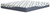 Ashley 10 Inch Chime Elite 2.0 White Blue California King Mattress