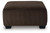 Ashley Landsings Chocolate Oversized Accent Ottoman