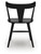Ashley Gretlynn Black Dining Chair (Set of 2)