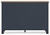 Ashley Landocken Brown Blue Dresser