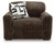 Ashley Midnight-Madness Gunmetal Oversized Chair