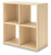 Ashley Piperton Tan Four Cube Organizer