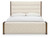 Benchcraft Marxmore Brown King Upholstered Storage Bed