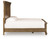 Ashley Waynely Medium Brown King Panel Bed