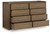 Benchcraft Marxmore Brown Dresser