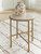 Ashley Alben Antique Gold End Table