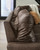 Benchcraft ModZ Chocolate 6-Piece Power Reclining Sectional with Audio Console