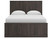 Ashley Jadiston Dark Brown Queen Panel Bed