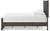 Ashley Jadiston Dark Brown Queen Panel Bed