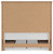 Ashley Savonport White Brown Queen Panel Bed with Storage B100/13/B4615/54/57/60(2)