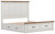 Ashley Savonport White Brown King Panel Storage Bed B100/14/B4615/56S/58/60(2)