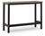 Ashley Moondance Black Beige Outdoor Counter Table and 2 Barstools (Set of 3)