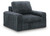 Ashley Chalmers Gunmetal Power Gliding Chaise